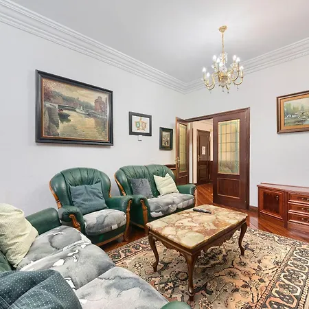 Piso Senorial Con Vistas A La Ria 아파트 빌바오